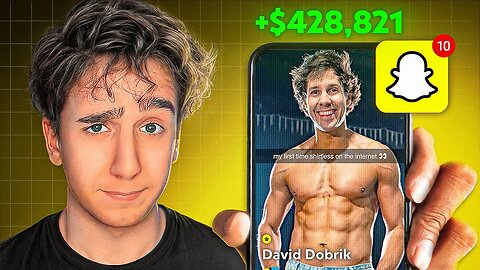 Steal David Dobrik's Snapchat Monetization Strategy (2025). PSN Experiment