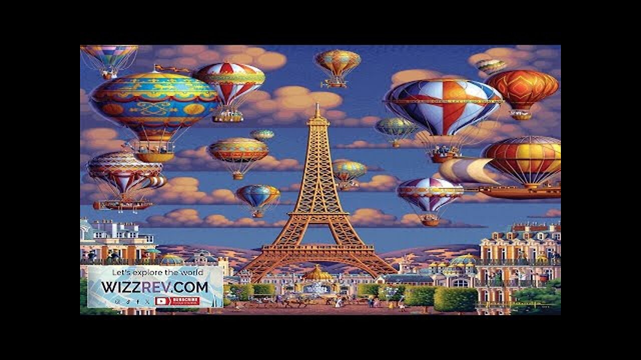 Buffalo Games Dowdle Balloons Over Paris 300 Piece Jigsaw Review