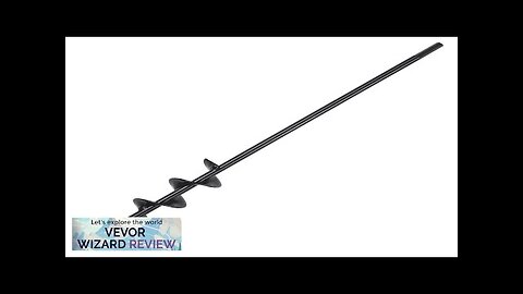 VEVOR Auger Drill Bit for Planting 1.6 x 16.5 inch Garden Auger Review