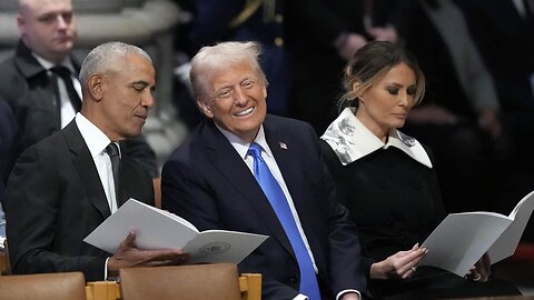 Trump Reveals What Obama 'Really' Said To Him At Carter's Funeral (LOL)