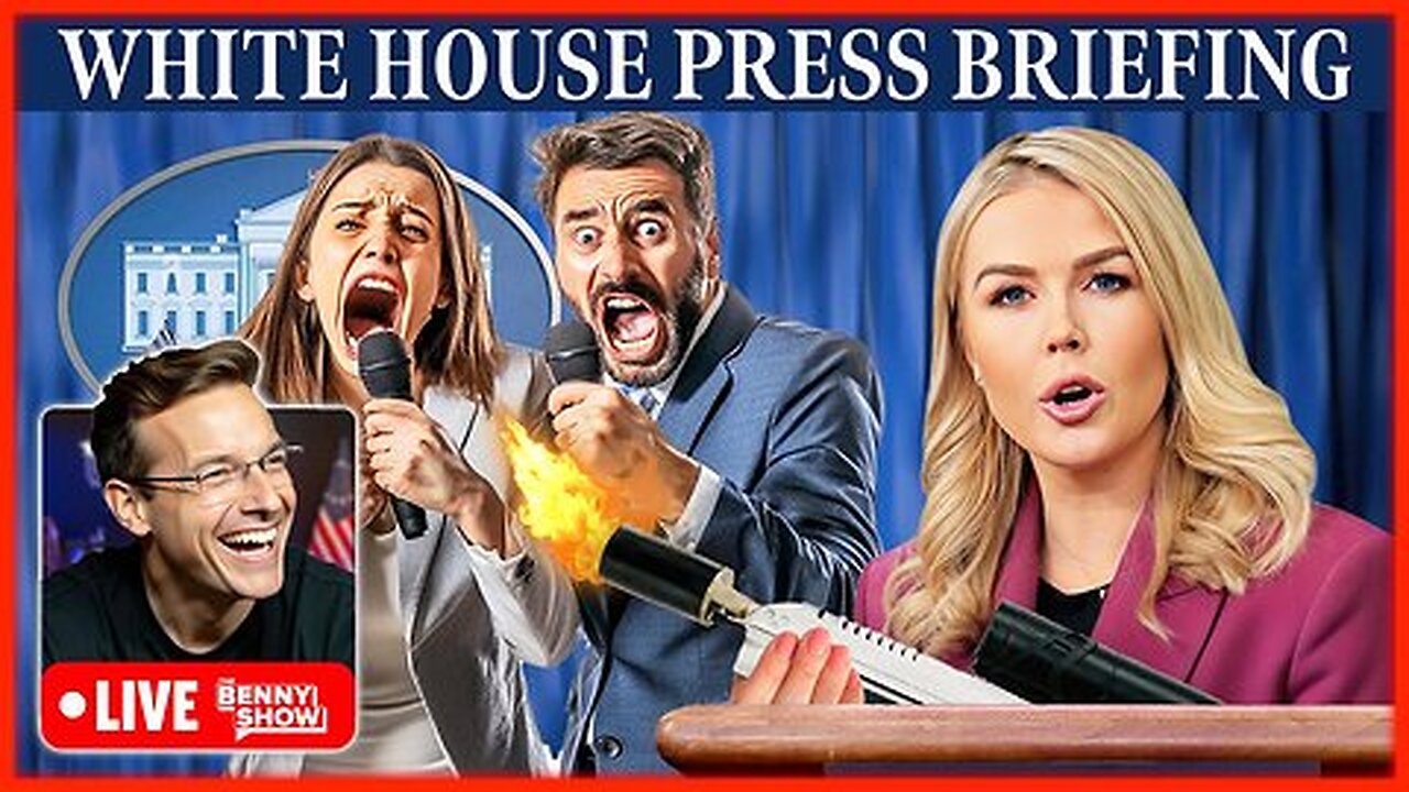 🚨White House Press Briefing LIVE Right Now As Trump Takes FLAMETHROWER to FBI, CIA - Media in PANIC