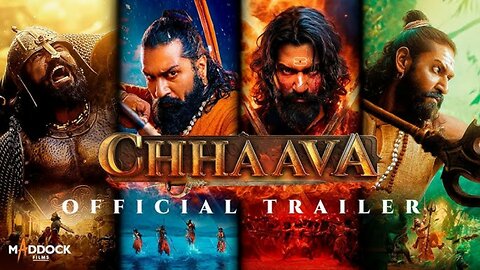 "Chhaava Official Trailer | Vicky Kaushal, Rashmika Mandanna, Akshaye Khanna | Dinesh Vijan | 2025"