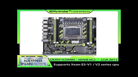 ENVINDA X79 Motherboard LGA 2011 USB2.0 SATA3 Support REG Memory ECC Review