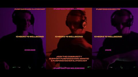 PUMPING HOUSE MUSIC FOR WELLBEING (PUMPING HIGHER 76) 2025 - PUMPINGSHARK