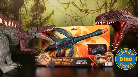 Jurassic World Chaos Theory Gigantic Tracker Styxosaurus Unboxed 2025 T-Rex Dinosaur Battles