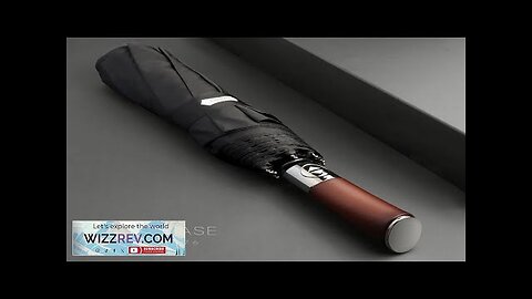 Windproof Large Umbrella Men 8 Ribs Fully Automatic Umbrella Heavy Rain Outdoor Review