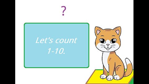 Let's count from 1 to 10