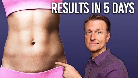 Dr. Eric Berg: How to Tighten and Flatten Stomach with Just ONE EXERCISE!!!