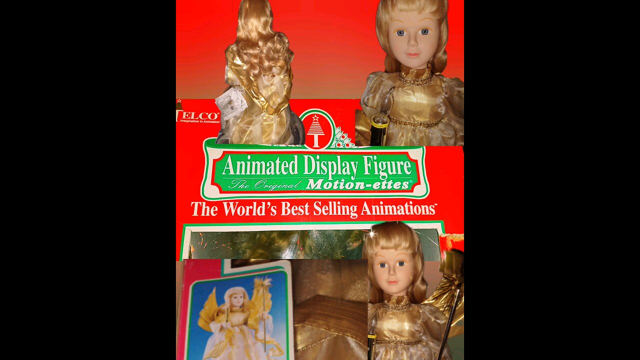 1990's Animated display figure. The original Motion-ettes. (Telco)