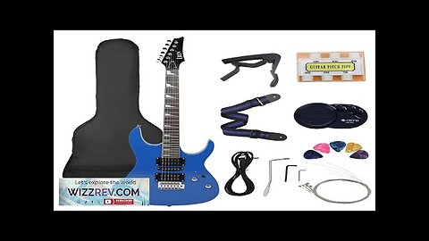 6 Strings 24 Frets Electric Guitar Maple Body Electric Guitar Guitarra Review