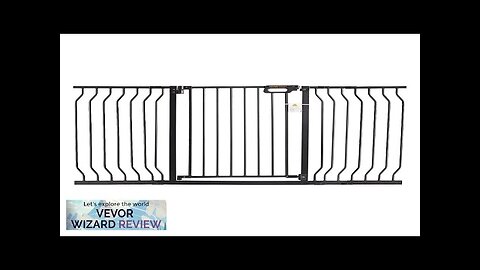 VEVOR Baby Gate 29.5"-57.8" Extra Wide 30" High Dog Gate for Stairs Review