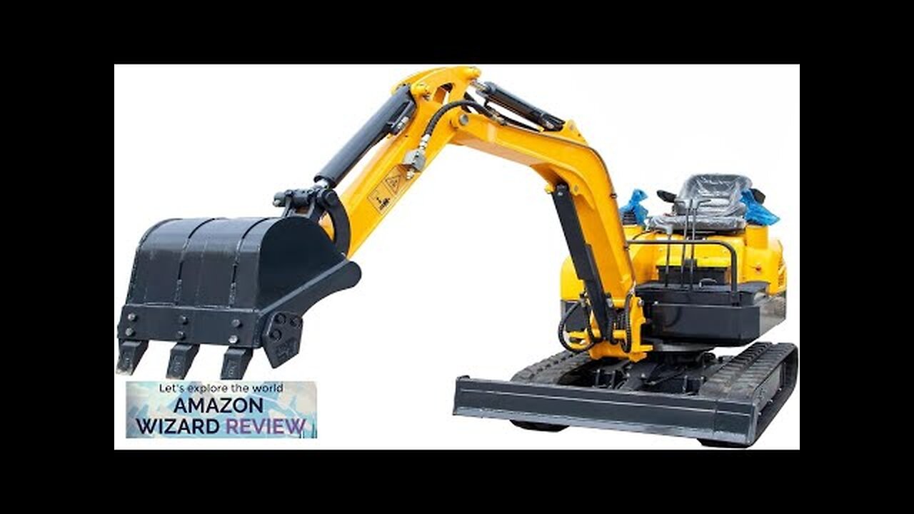 Crawler Excavator for Construction Works Mini Excavator from Suitable for Farms Roads Review