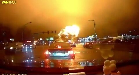 INSANE CRASH FOOTAGE: Dashcam Captures Jet Crash in Philadelphia