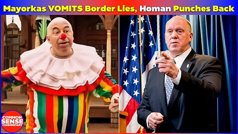 Mayorkas’ Border Lies Shattered by Homan’s Explosive Rebuttal!