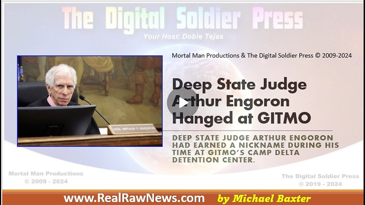 Deep State Judge Arthur F. Engoron Hanged at GITMO