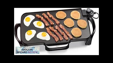 Presto 07061 22-inch Electric Griddle With Removable Handles Black 22-inch Review