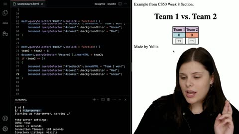 CS50x 2025 - Section 8 - HTML, CSS, JavaScript