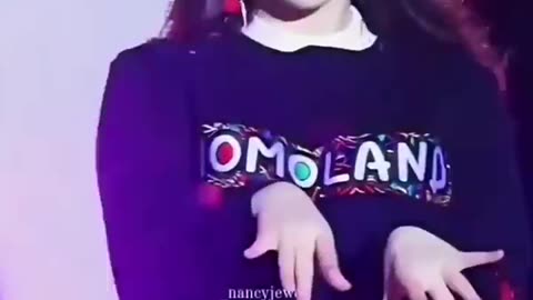 Nancy momoland cute dance 🥰 #nancy #nancyjewelmcdonie