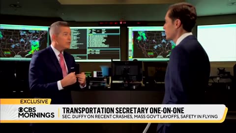 Sec Duffy on modernizing air traffic control systems: "Floppy disks running our airspace?