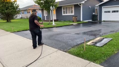 Professional Asphalt Spray Sealing “Fast & Easy Way To Spray Seal Asphalt” Top Coats Pavement Maintenance