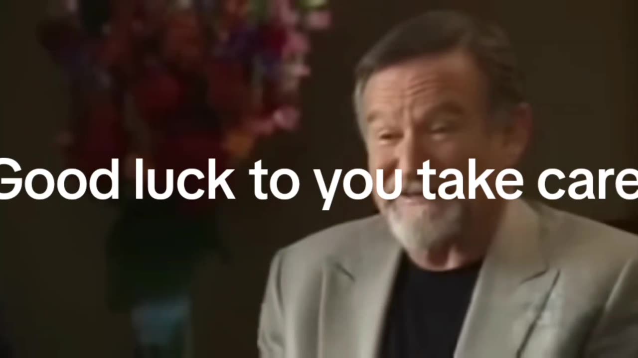 Robin Williams Motivational Speech