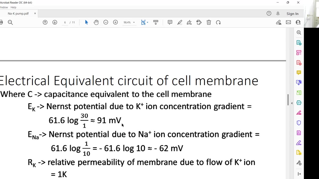 Na-K Pump Theory - the source of Biopotential