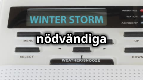 Väderproblem väntar på årets första dag