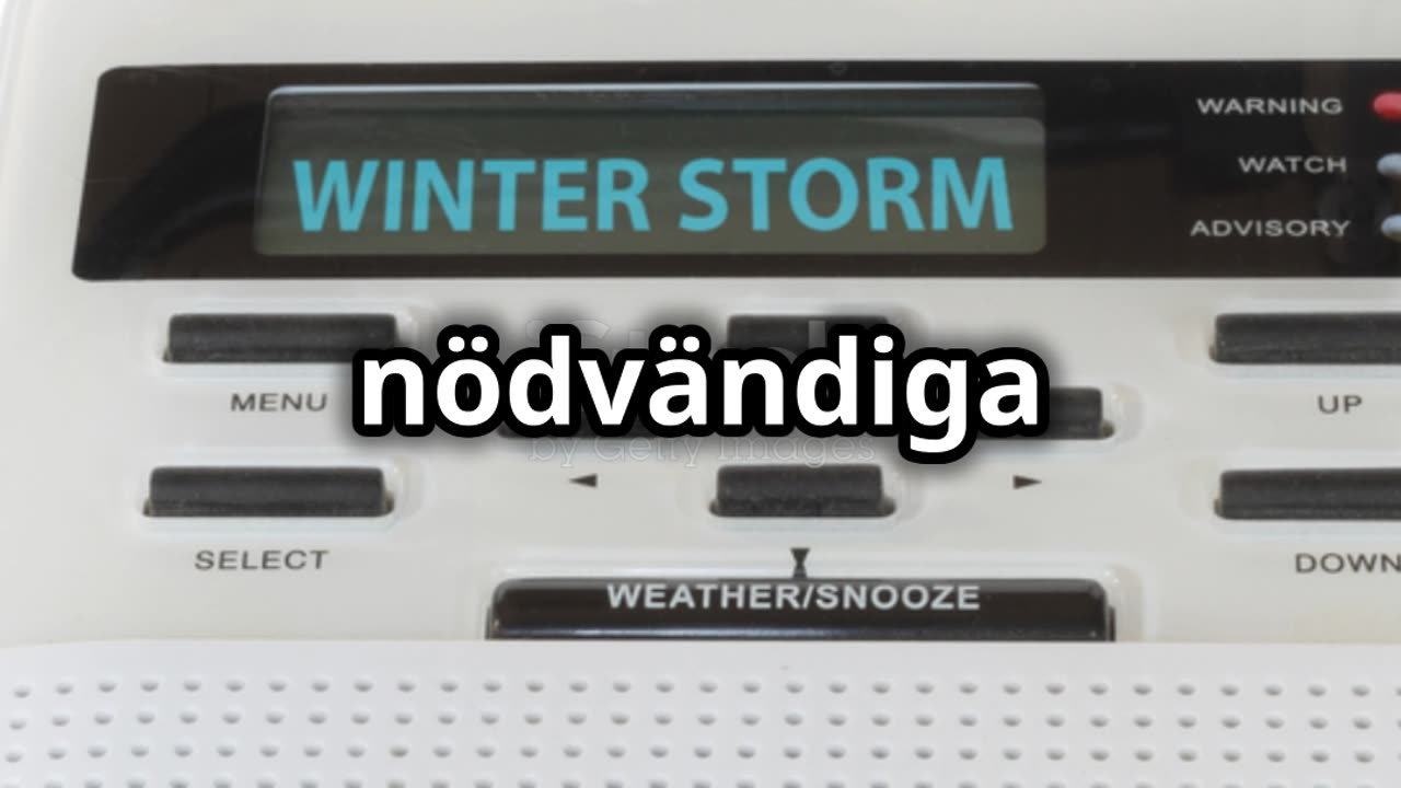 Väderproblem väntar på årets första dag
