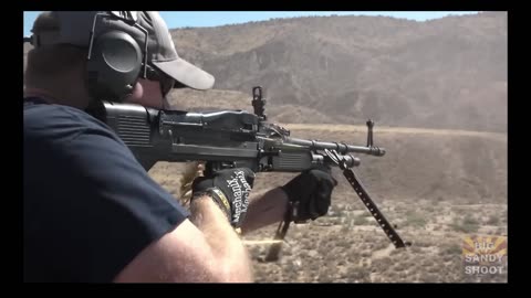 This Is How We Go shooting in Arizona Browning M2, M60 & Gatling