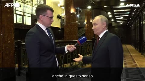 Putin:'Pronto a negoziati diretti con Trump sull'Ucraina' "Ci sono questioni che richiedono un'attenzione speciale"