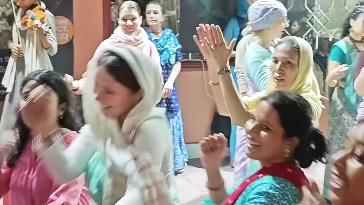Harinam Sankirtan at Iskcon Mayapur, India January 2025