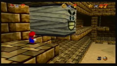 Super Mario 64 - Shifting Sand Land - Pyramid Puzzle