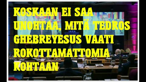 Koskaan ei saa unohtaa, mitä Tedros Ghebreyesus vaati rokottamattomia kohtaan