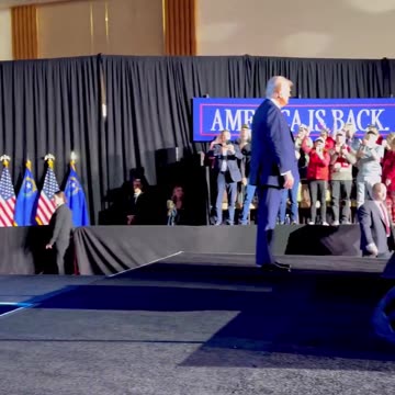 President Donald J. Trump in Las Vegas, Nevada
