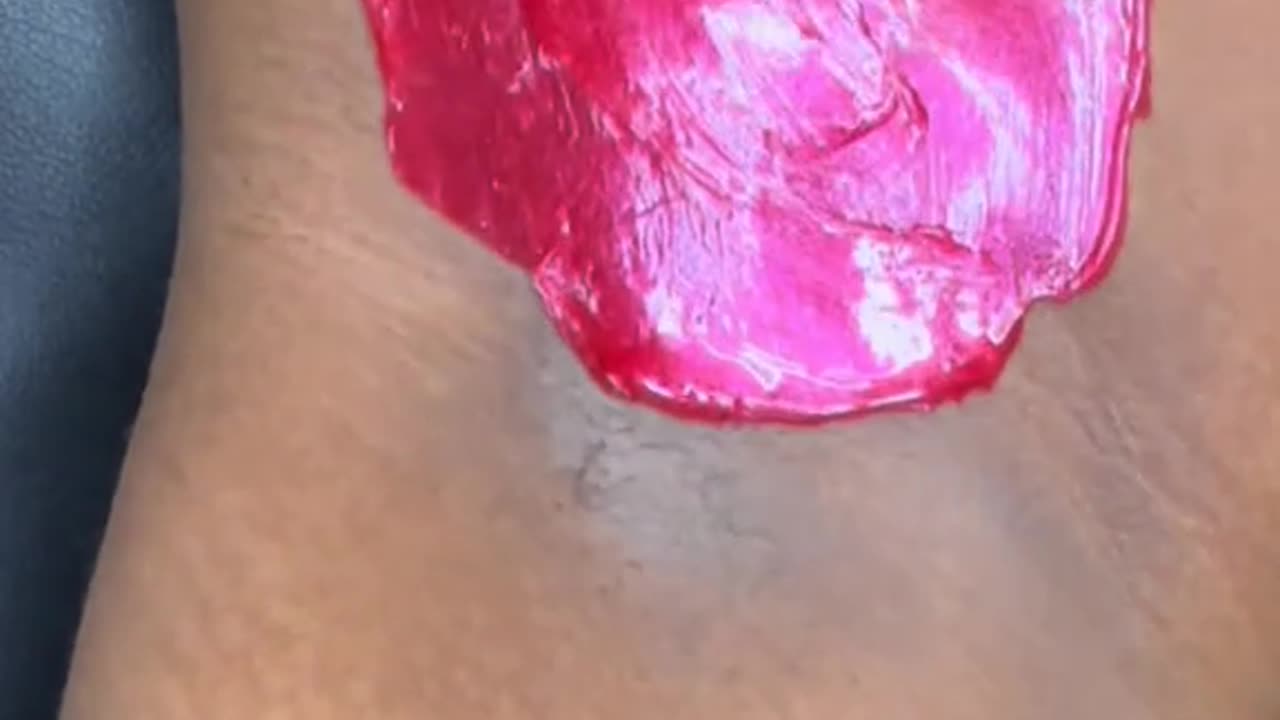 Underarm Waxing with Sexy Smooth Cherry Desire Scented Hard Wax | @kgwaxstudio