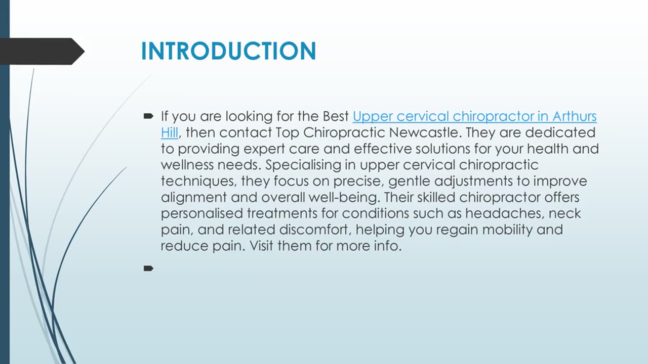 Get The Best Upper cervical chiropractor in Arthurs Hill.