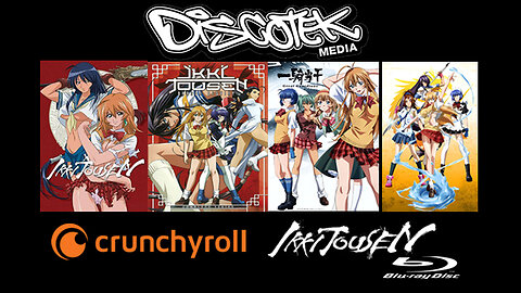 Ikki Tousen Complete Series Coming To Blu-Ray By Discotek Media & Crunchyroll Released Soon!!