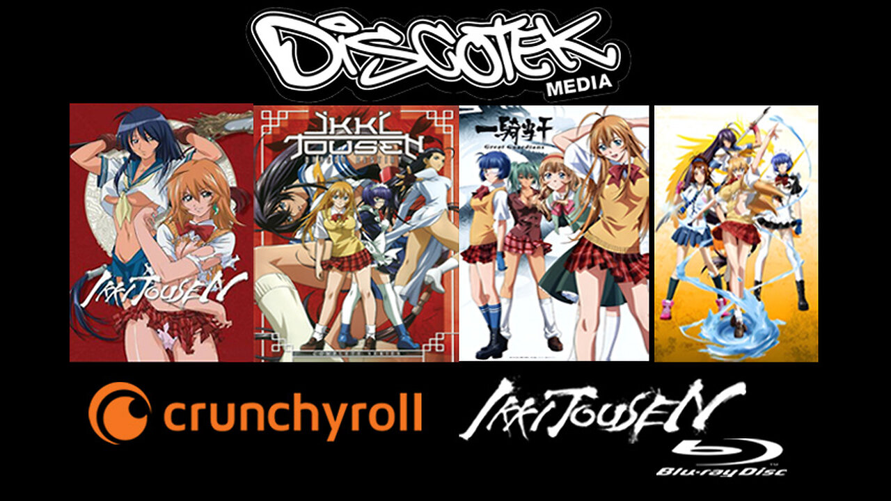 Ikki Tousen Complete Series Coming To Blu-Ray By Discotek Media & Crunchyroll Released Soon!!