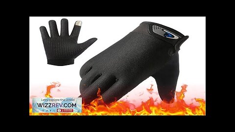 Winter Motorcycle Gloves for Men Touch Screen Motorcyclist Motocross Gloves Fishing Cycling Review