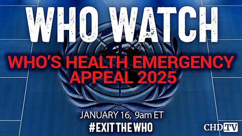 WHO WATCH: Health Emergency Appeal 2025