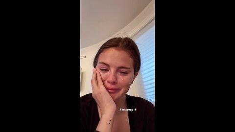 Selena Gomez posts a now deleted tearful video lamenting mass deportations.