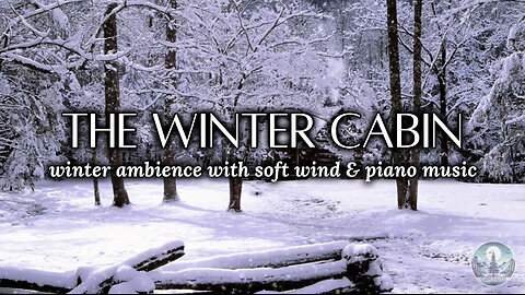 Peaceful Wind Sounds, Gentle Piano Music, & Winter Ambience for Relaxation ❄️🎶 | Sounds of Nature