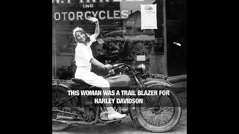 This Woman Was A Trail Blazer For Harley Davidson