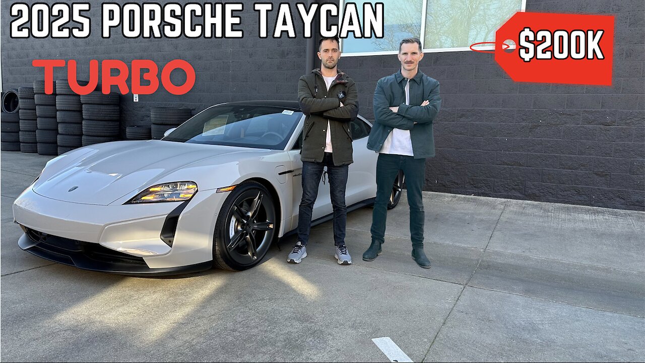 What $200k gets you in the 2025 PORSCHE TAYCAN Turbo