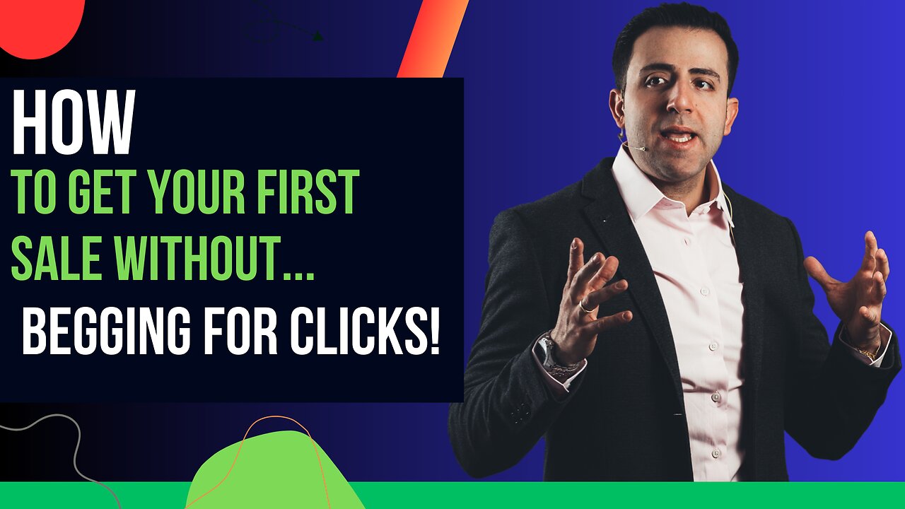 How to Get Your First Affiliate Sale (Without Begging for Clicks)