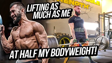 Anatoly's Unstoppable Strength: Half My Size, Lifting the Same Weight!"