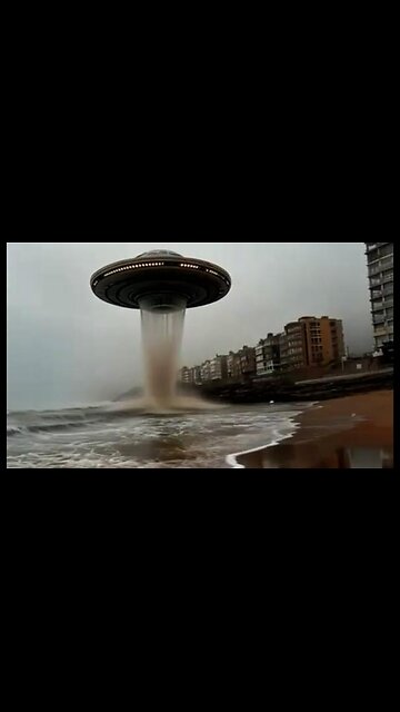 Wenn dieses angeblich in Brasilien aufgenommene UFO am Strand echt ist, dann Gnade uns Gott