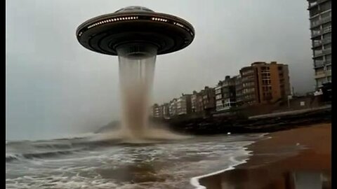 Wenn dieses angeblich in Brasilien aufgenommene UFO am Strand echt ist, dann Gnade uns Gott