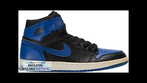 Nike Men's 2001 Jordan 1 Royal Blue Review