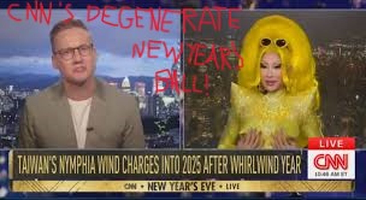 CNN's DEGENERATE New Year's Eve Drag Queen Bash!